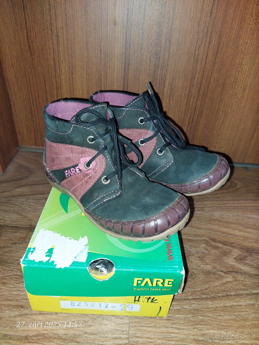 Celoroční boty Fare 29