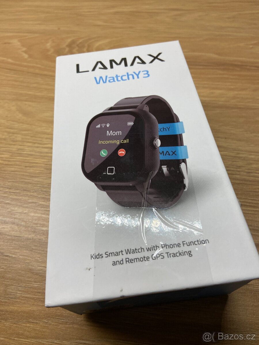 Dětské chytré hodinky - Lamax WatchY3 - černé