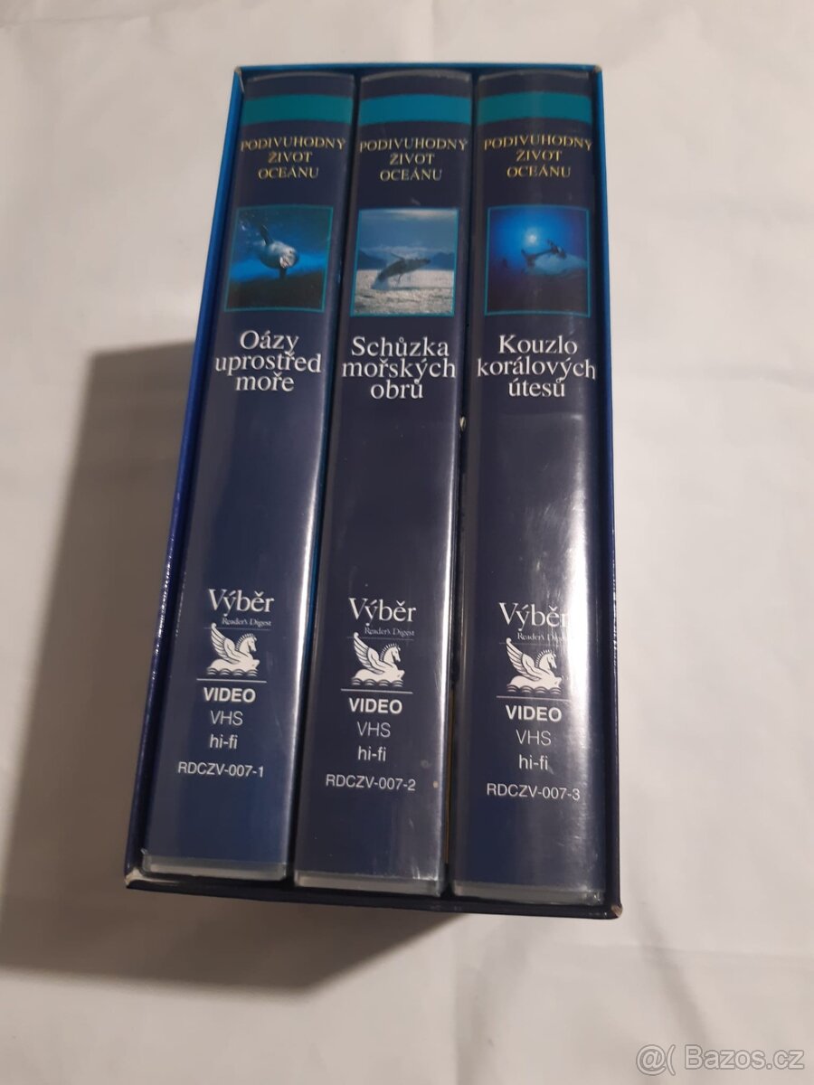 3x VHS kazety Reader's Digest výběr