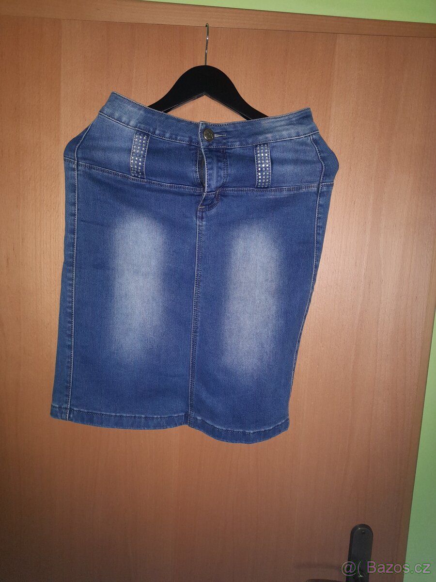 Prodám dámskou džínovou sukni
