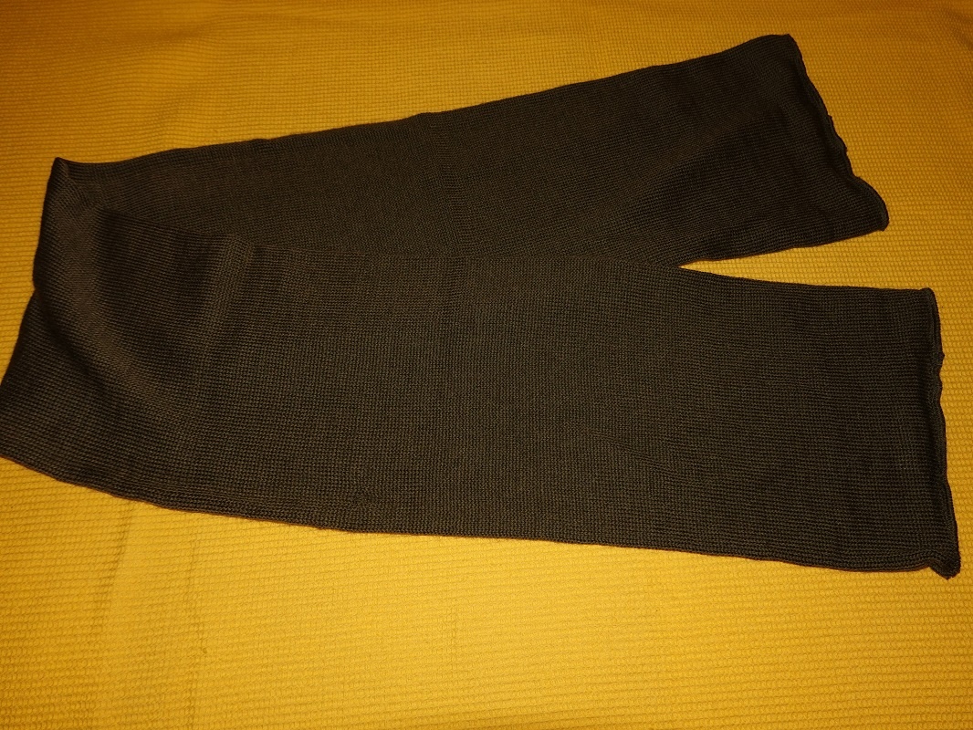 US Army pletená vlněná šála zelená