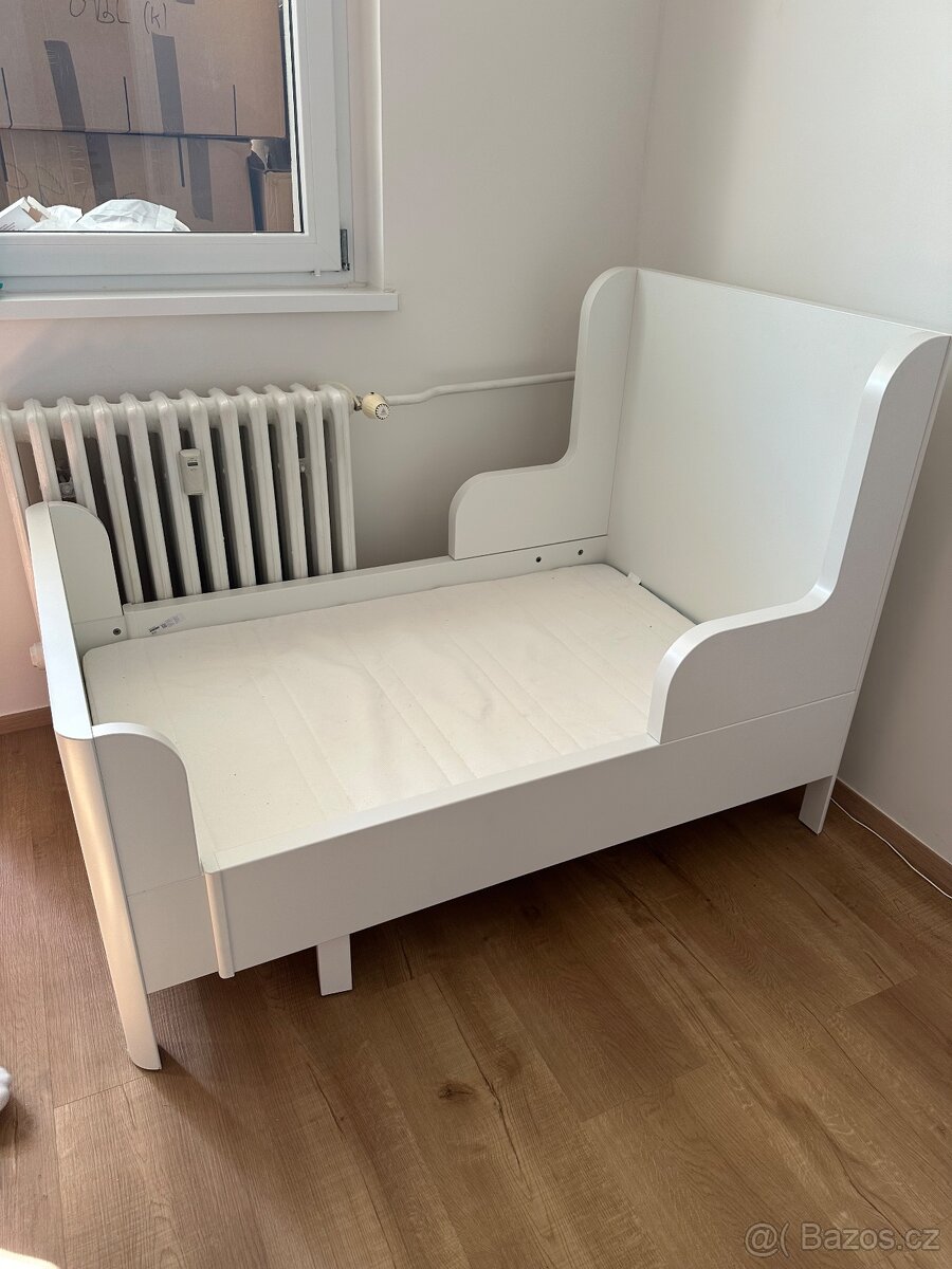 Prodám dětskou postel IKEA BUSUNGE s matrací