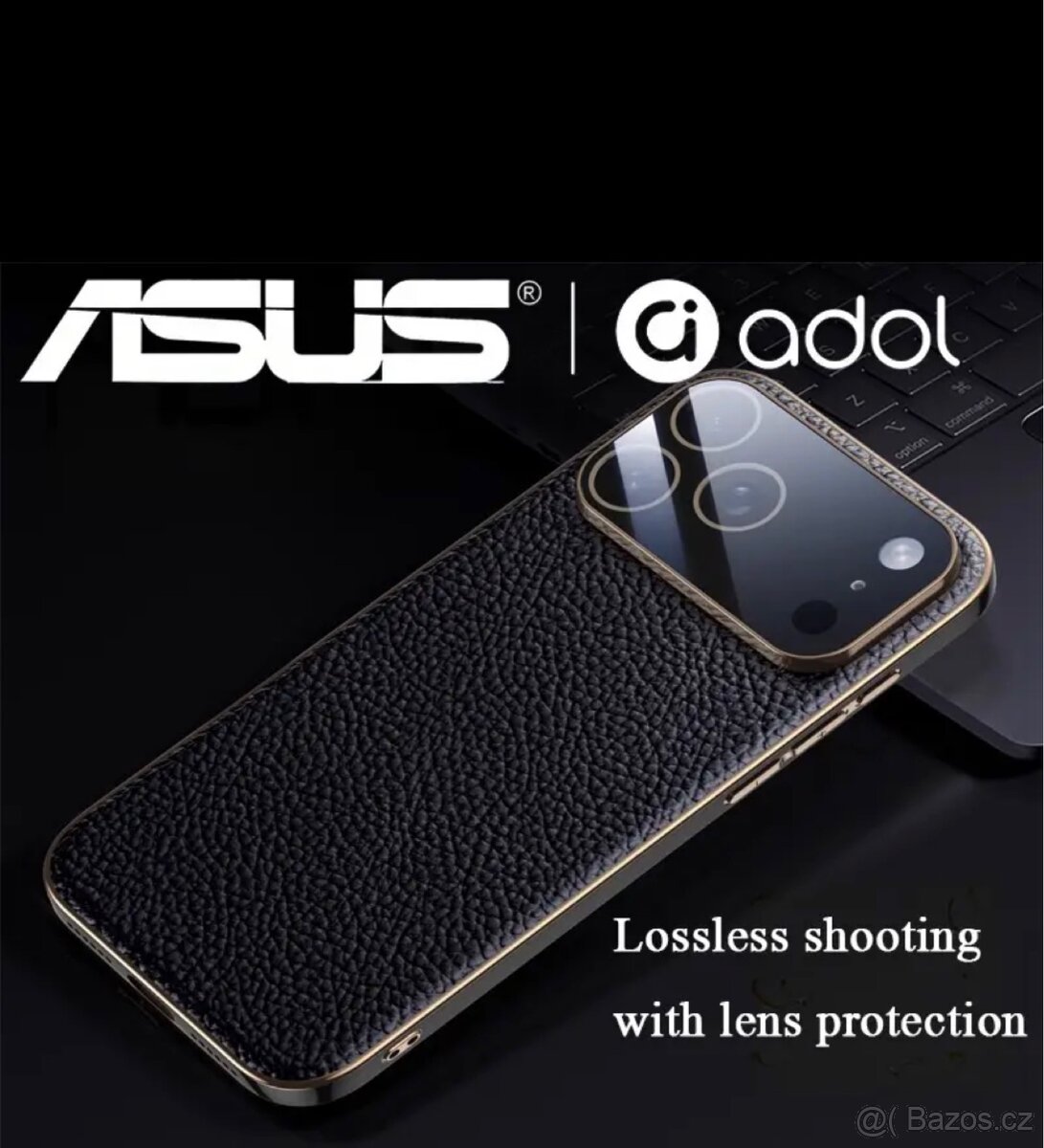 Luxusní kryt ASUS × GAODIOL pro iPhone 17 Pro – černý