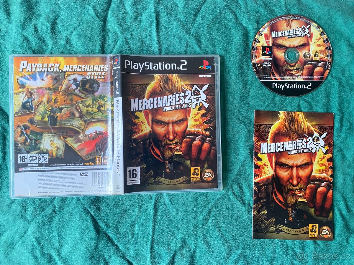 PS2 Mercenaries 2