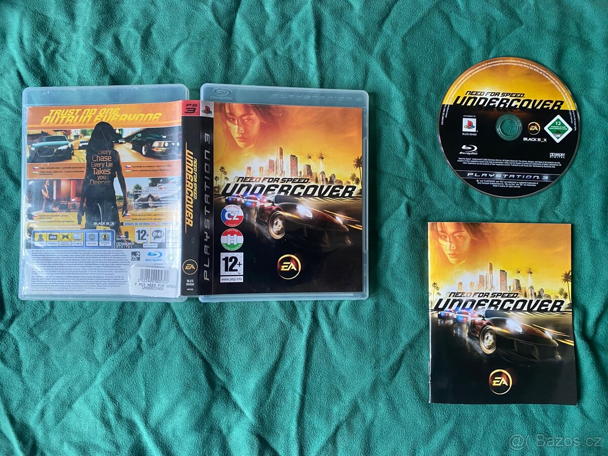 PS3 Need for Speed Undercover CZ verze