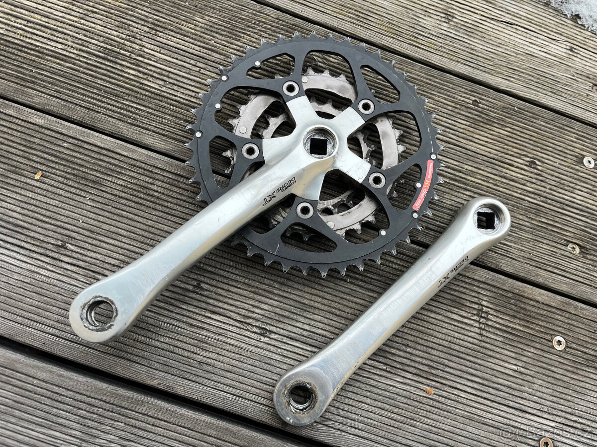 Kliky Shimano XT M737 170mm MTB retro