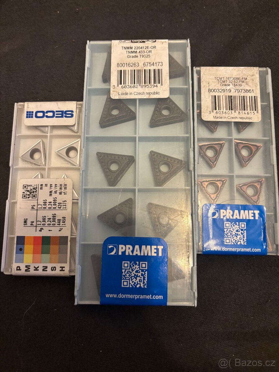 Platky Pramet tnmm tcmt seco