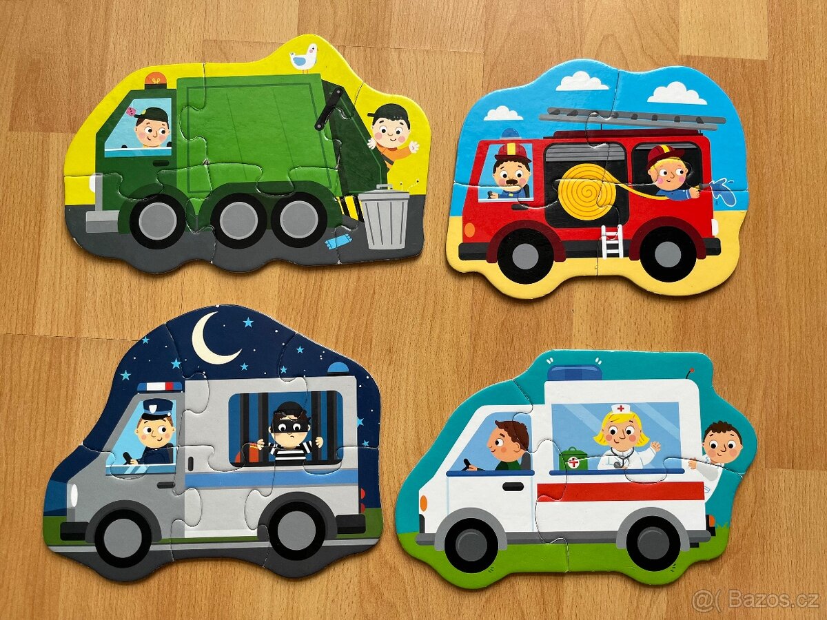Dětské puzzle Profese 4v1