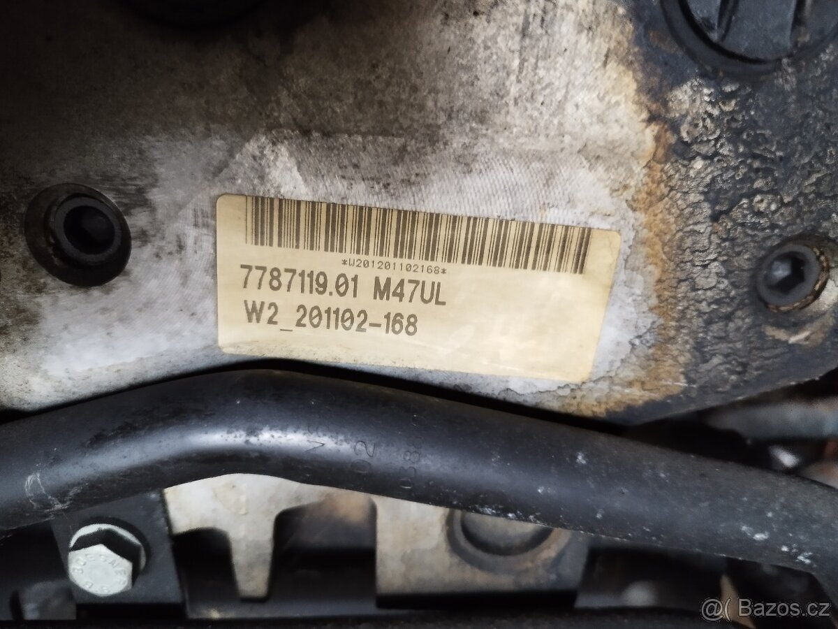 Bmw e46 318d, 85kw (rotačka) motor na díly