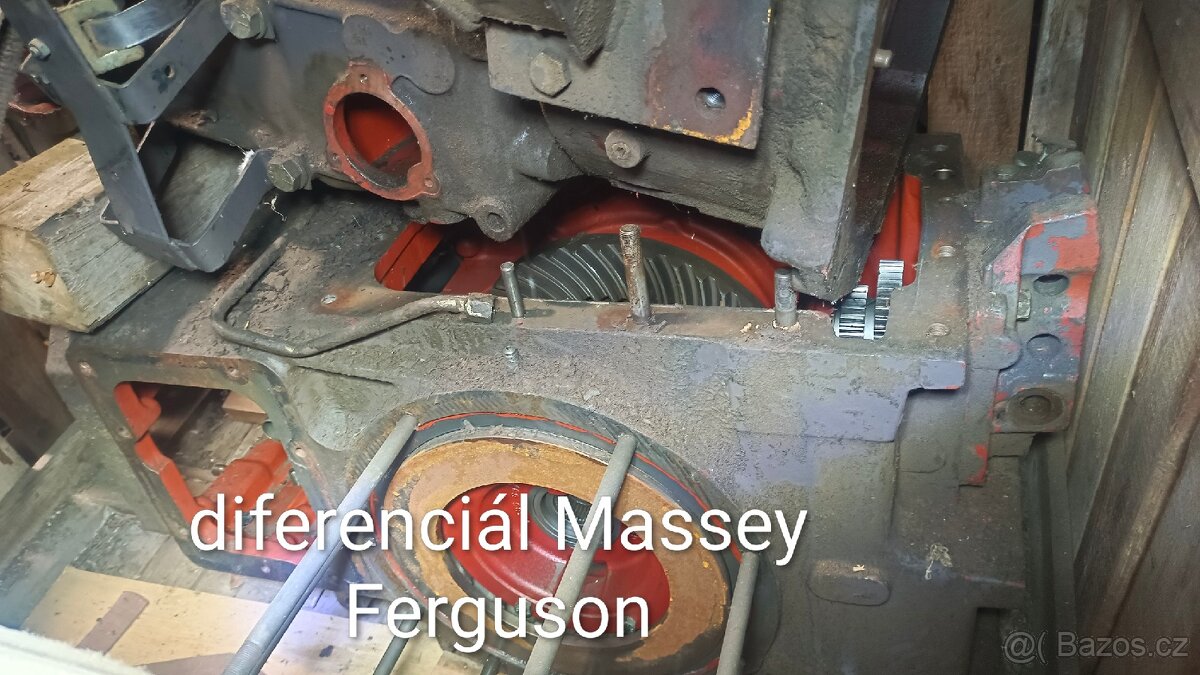 Traktor Massey Ferguson 8160 diferenciál