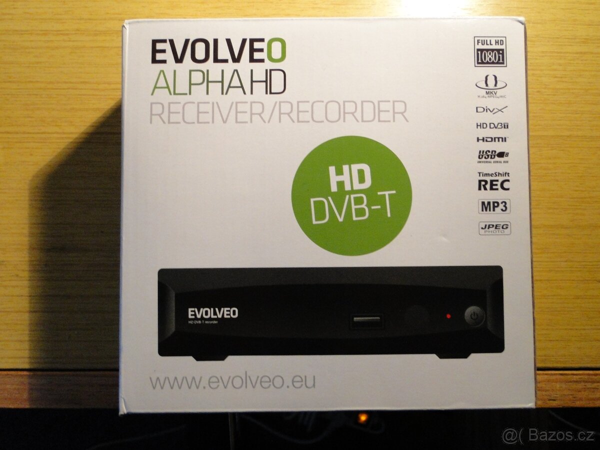 Set top box evolveo dvb t1