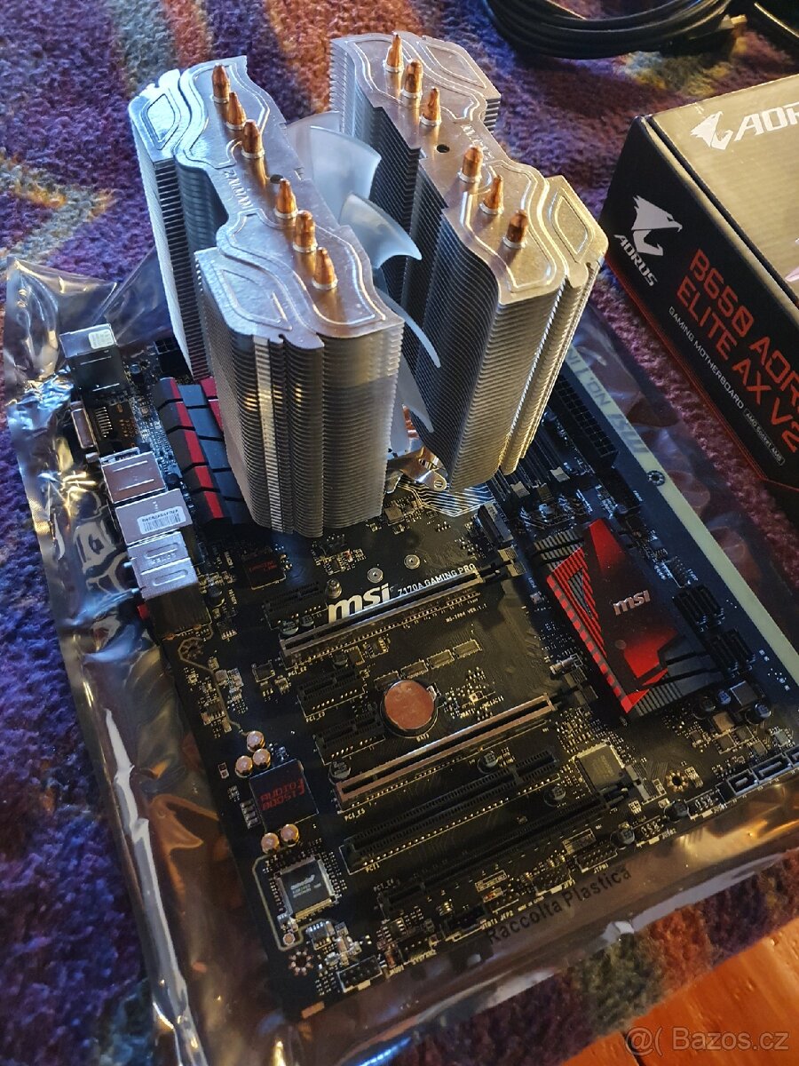 MSI Z170A + Intel 6600k + Zalman