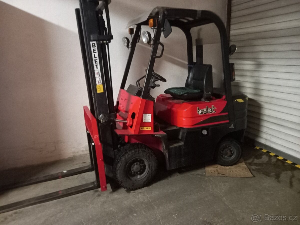 BELET VZV vysokozdvih, ještěrka, desta