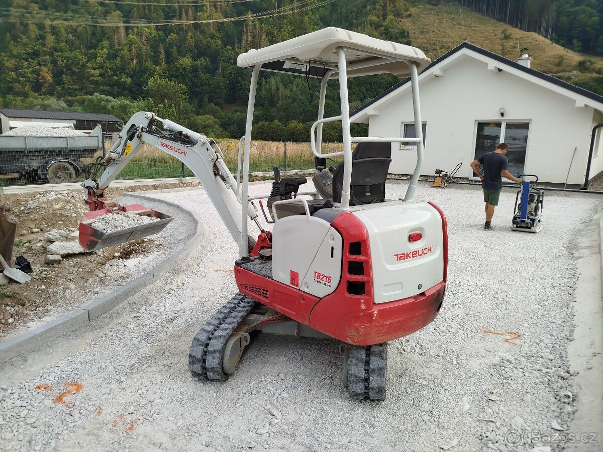 Zemní práce Rožnov pod Radhoštěm a okolí – Bagr, minibagr