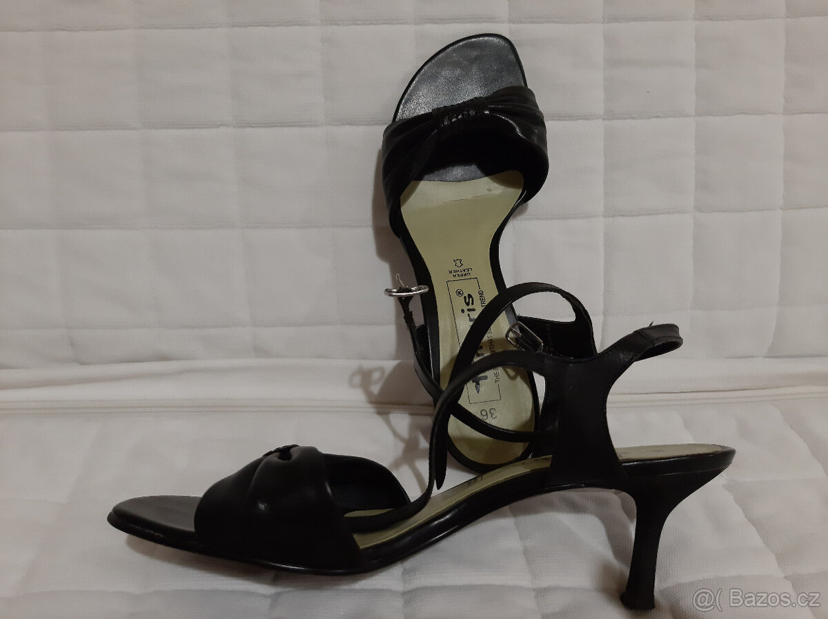 Tamaris, kožené střevíce, vel. 36