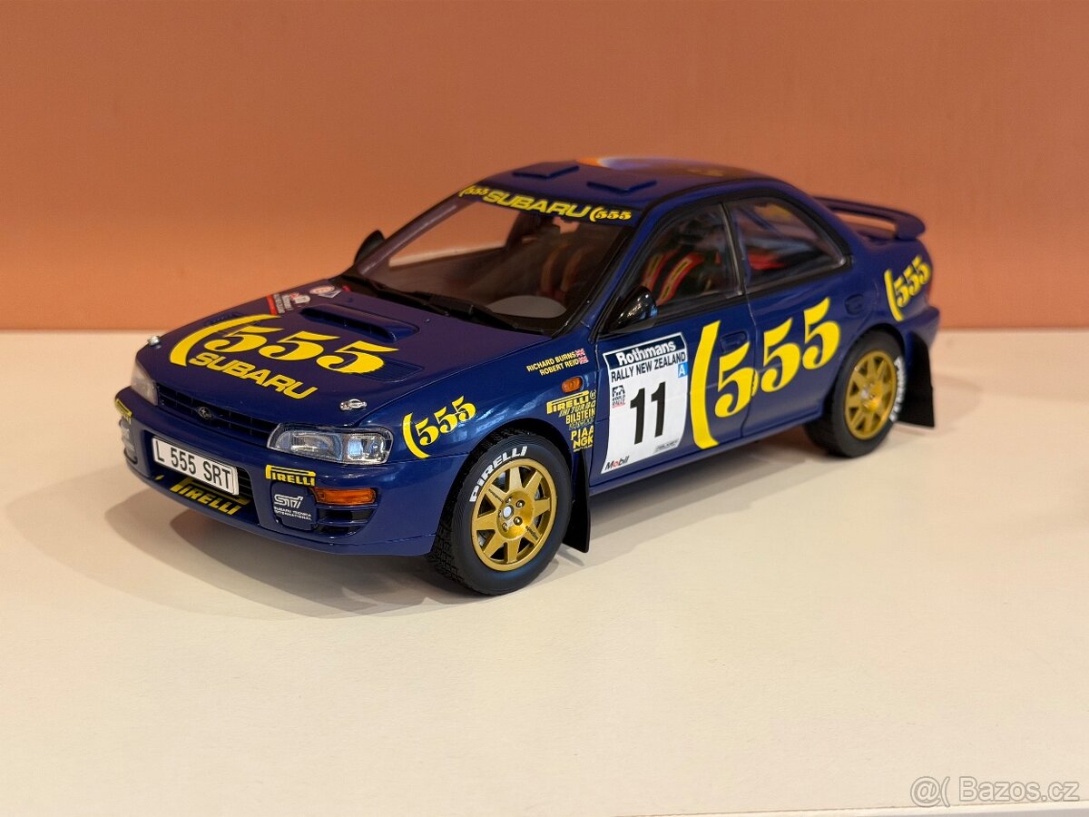 Subaru Impreza 555 - R. Burns - Rally Nový Zéland 1994