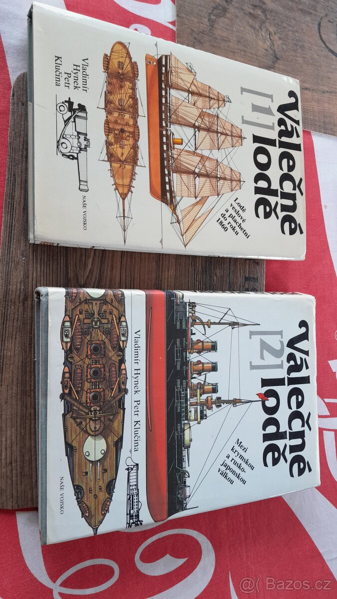 knihy-Válečné lodě I. a II. díl