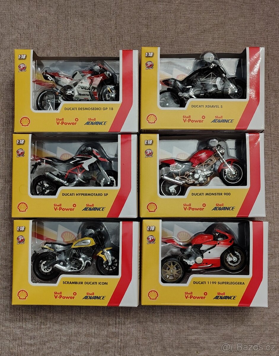 Shell motorky Ducati
