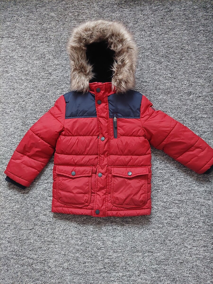 Teplá zimní bunda vel. 110