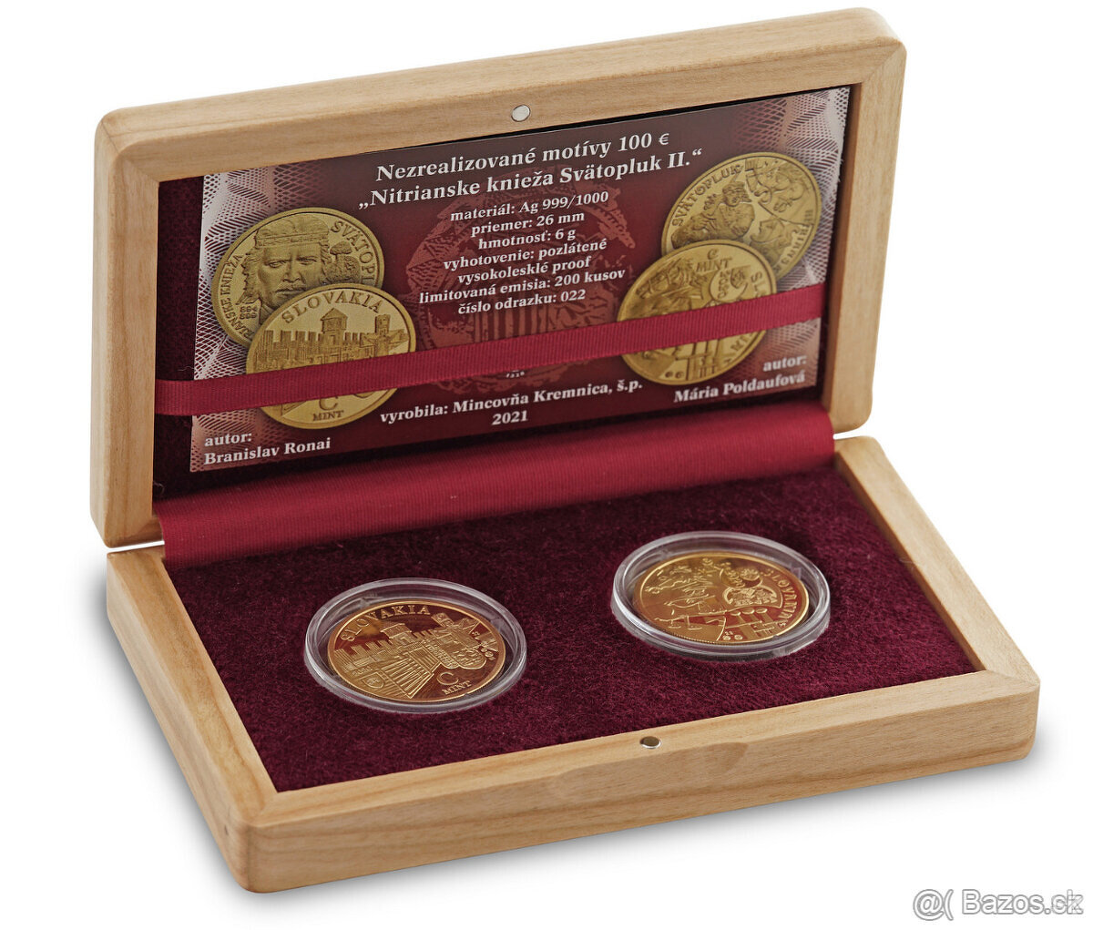 Prodám Nezrealizované motivy sběratelských mincí - 100€