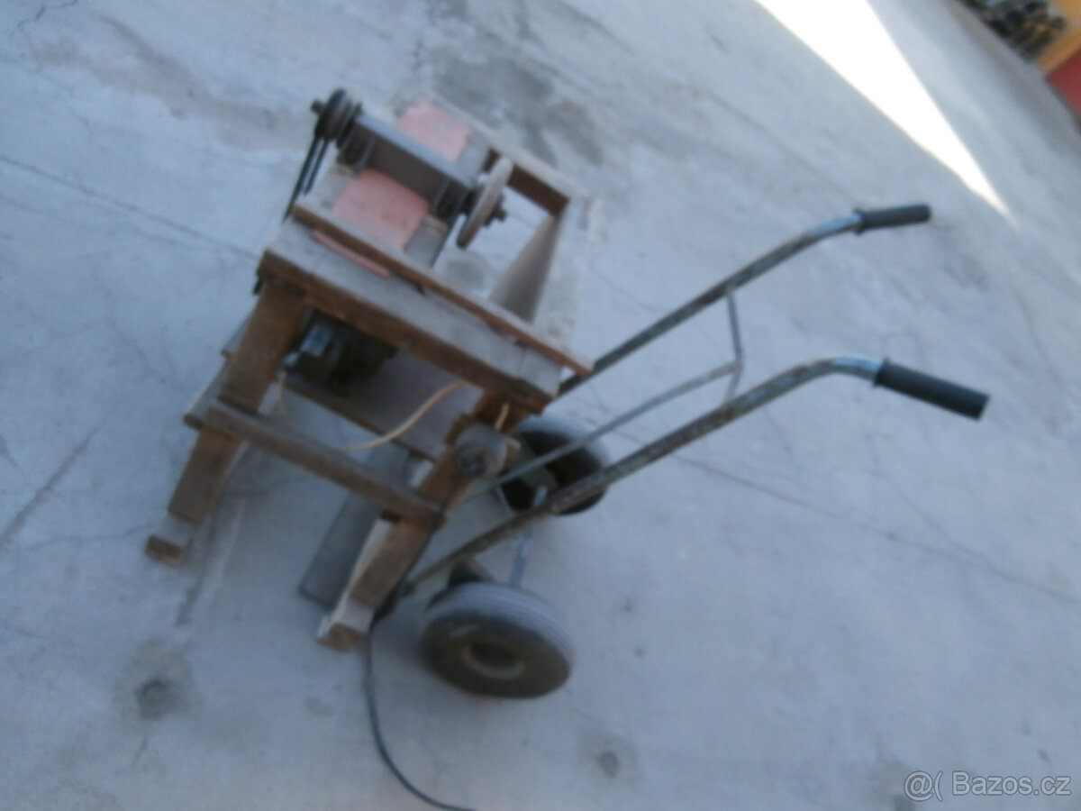 Bruska stojanová domácí samovýroba za 500 kč