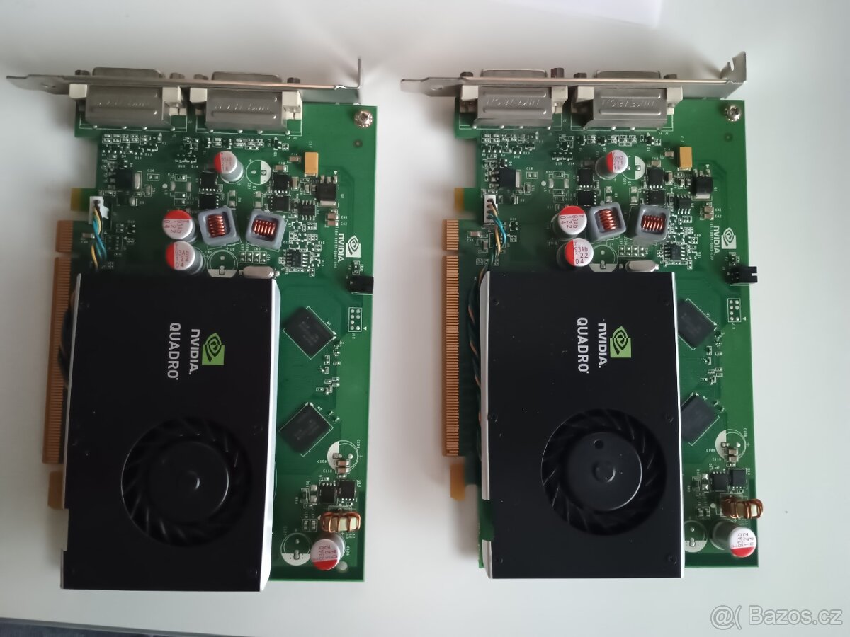 2x Nvidia Quadro FX 380