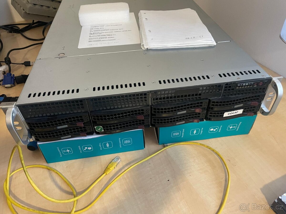 SERVER Supermicro MBS H12SSL-NT-O 2x SSD 1Tb PM983