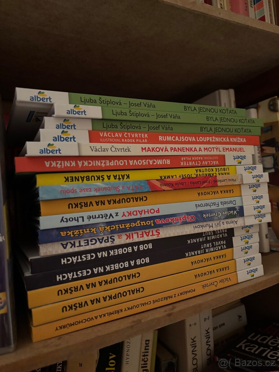 Mix dětských knížek