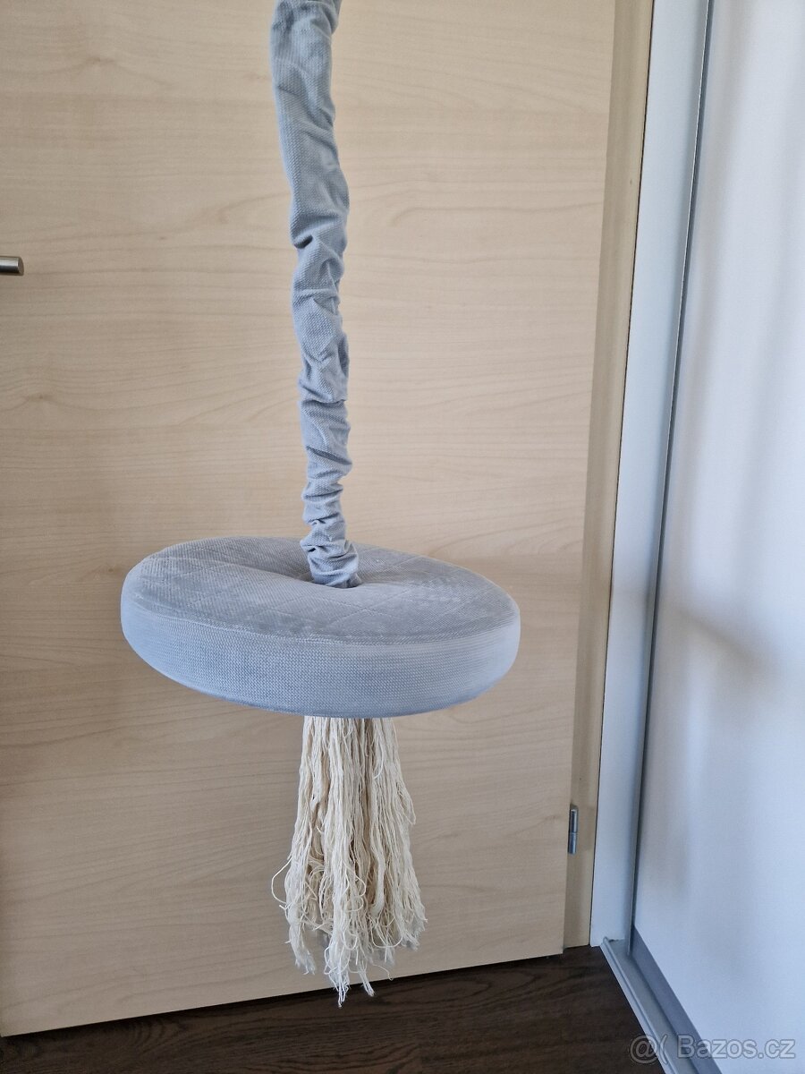 Houpačka Ring Swing světle šedá