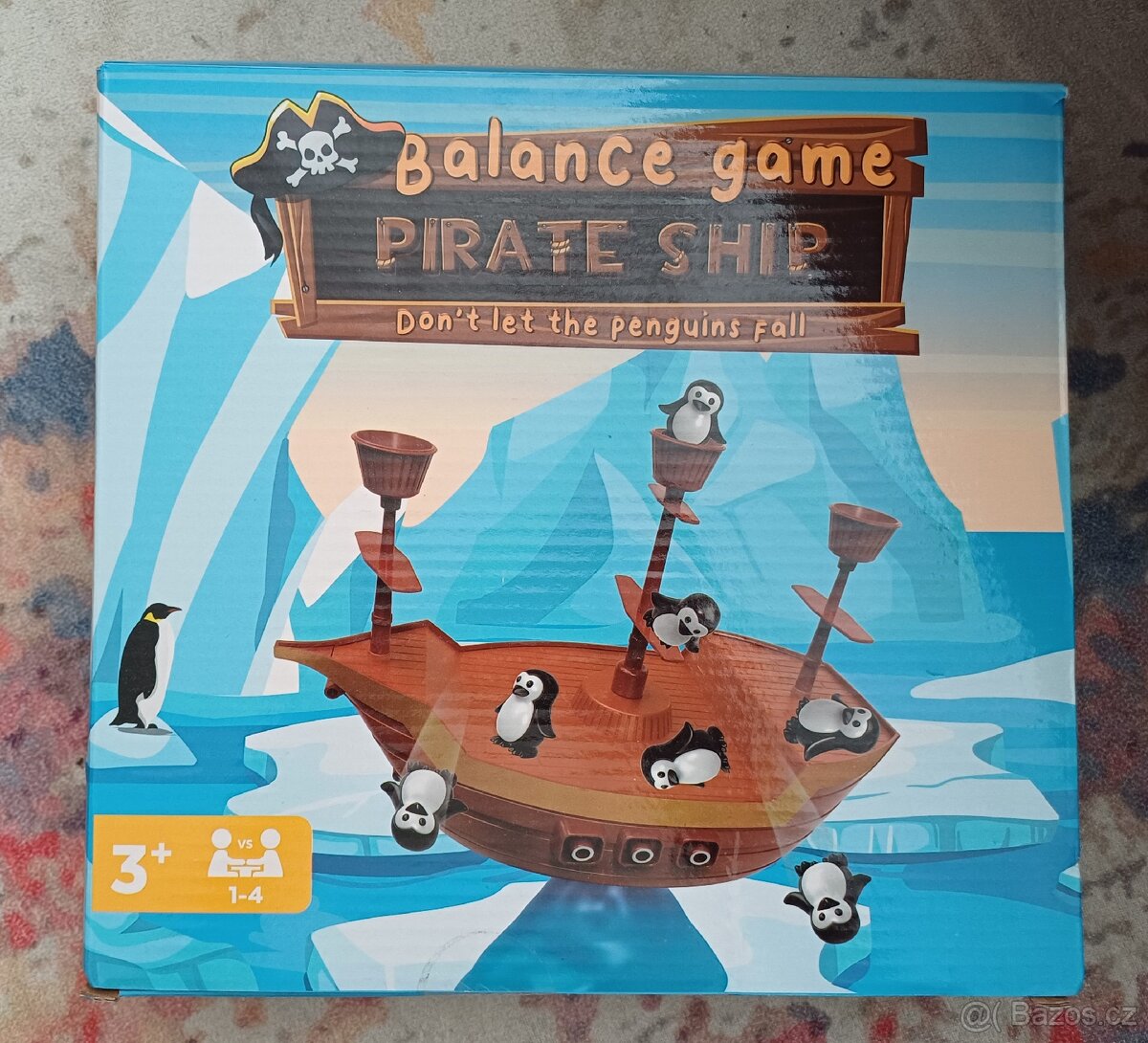Balanční hra Pirátská loď a tučňáci