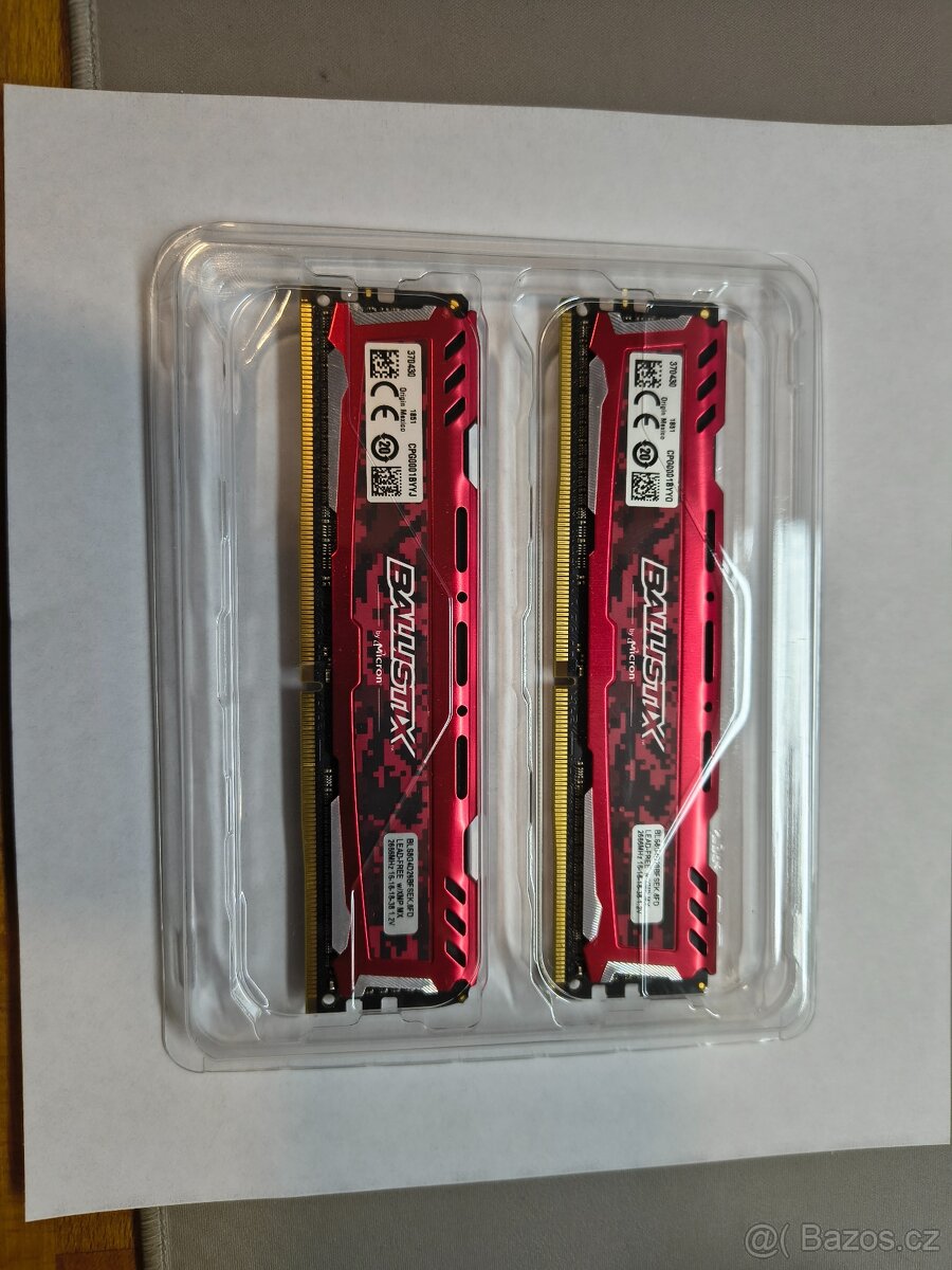 PC RAM DDR4 16GB (set 2x8GB) 2666MHz CL16