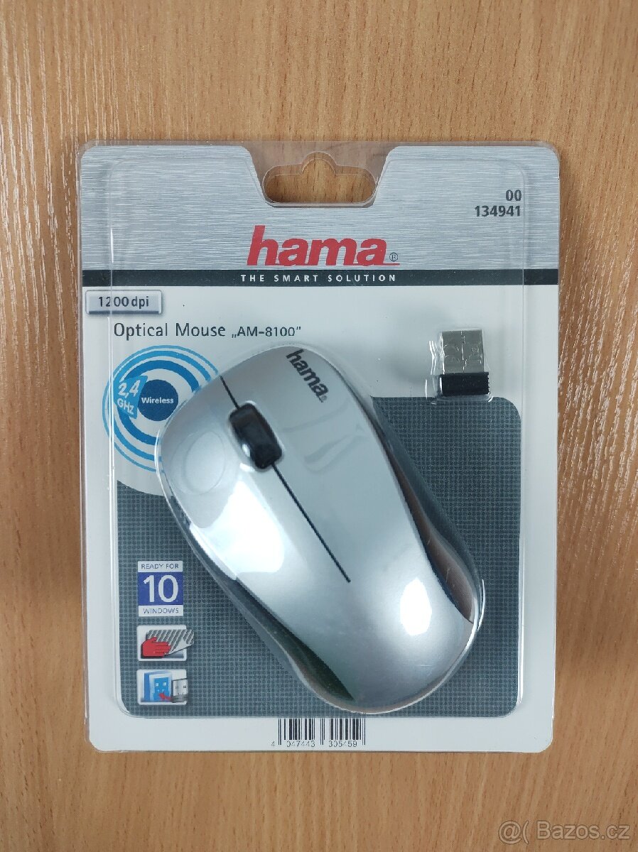 Bezdrátová myš HAMA