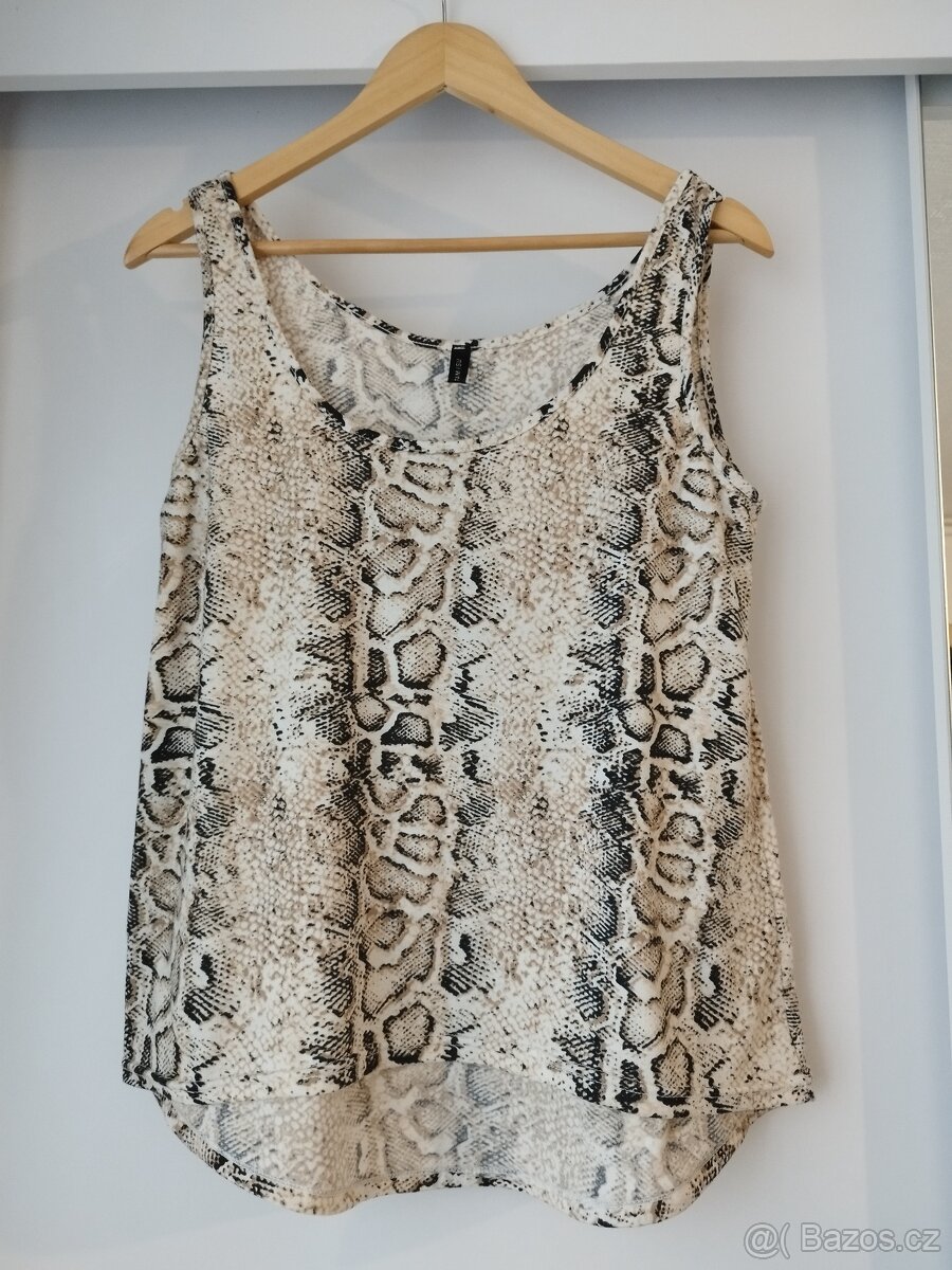 Tílko se zvířecím vzorem