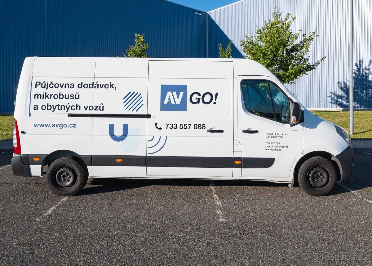 Dodávka Opel Mowano L3H2 k pronájmu