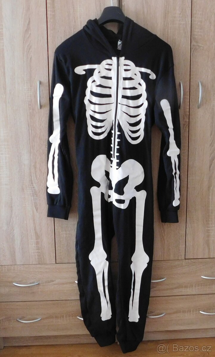 Pánský kostým -kostlivec vel.XL