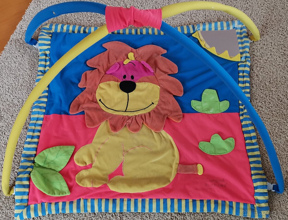 Hrací deka s hrazdičkou 78 x 81cm