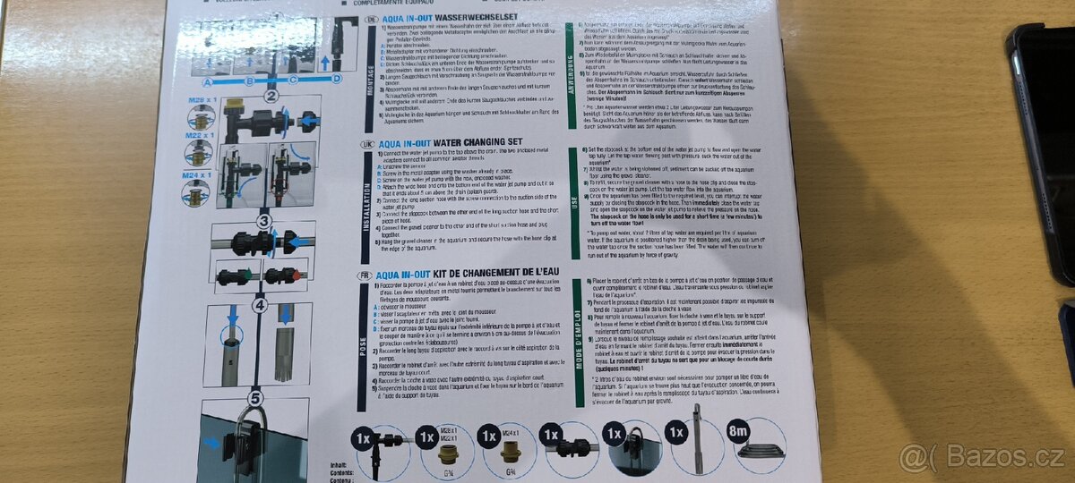 Sada na výměnu vody JBL