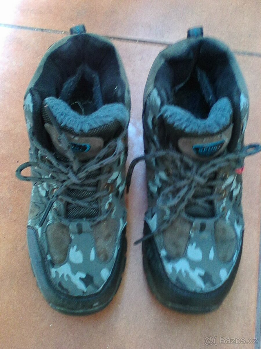 Zateplené kotníkové boty, vel. 38