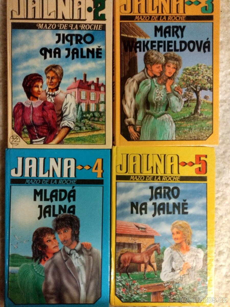Prodám 4 knihy Mazo de la Roche - Jalna