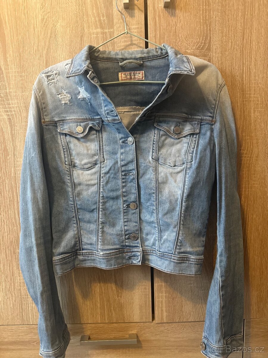 GUESS JEANS džínová bunda