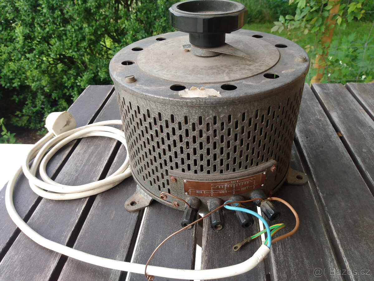 Autotransformátor 2,5 A