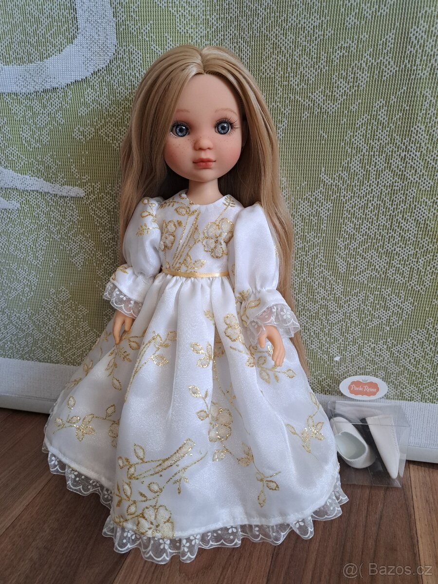Berjuan NOVÁ panenka Zlatovláska, přemalovaná, jedinečný kus