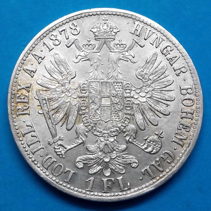 Mince Rakousko - Uhersko 1878 František Josef I.