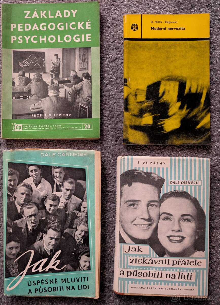 Sbírka knih o psychologii