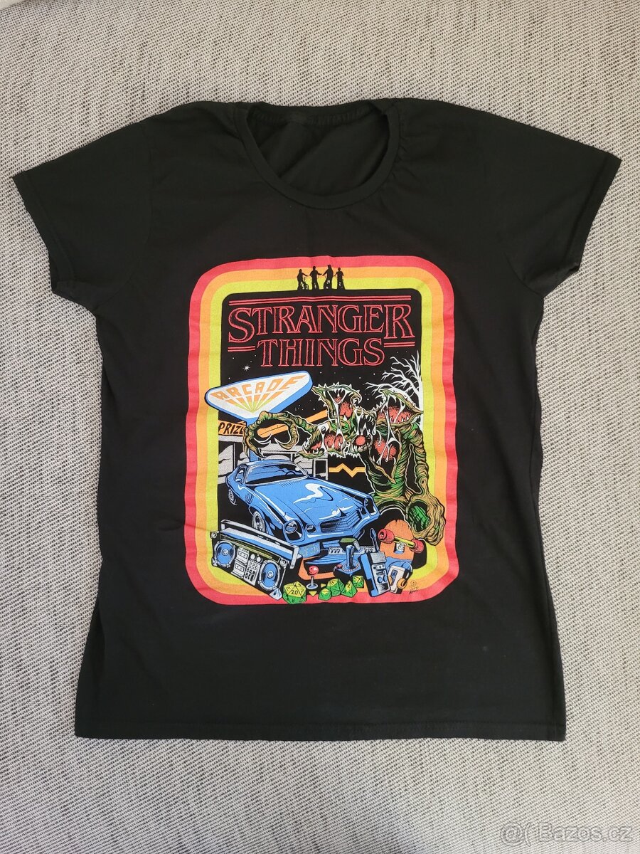 Nové dámské tričko Retro zn. Stranger Things, vel. M