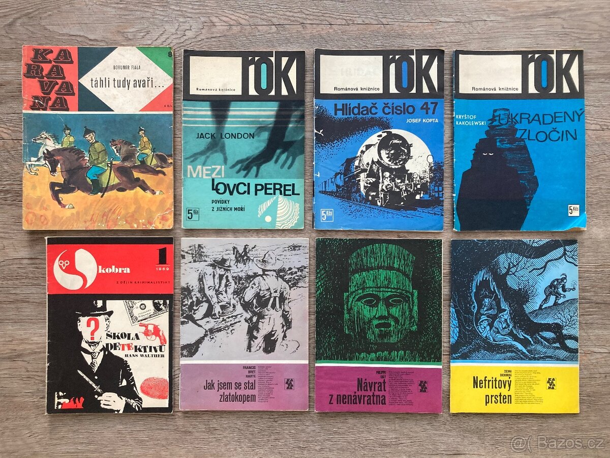 Staré sešitové svazky - ROK, KARAVANA