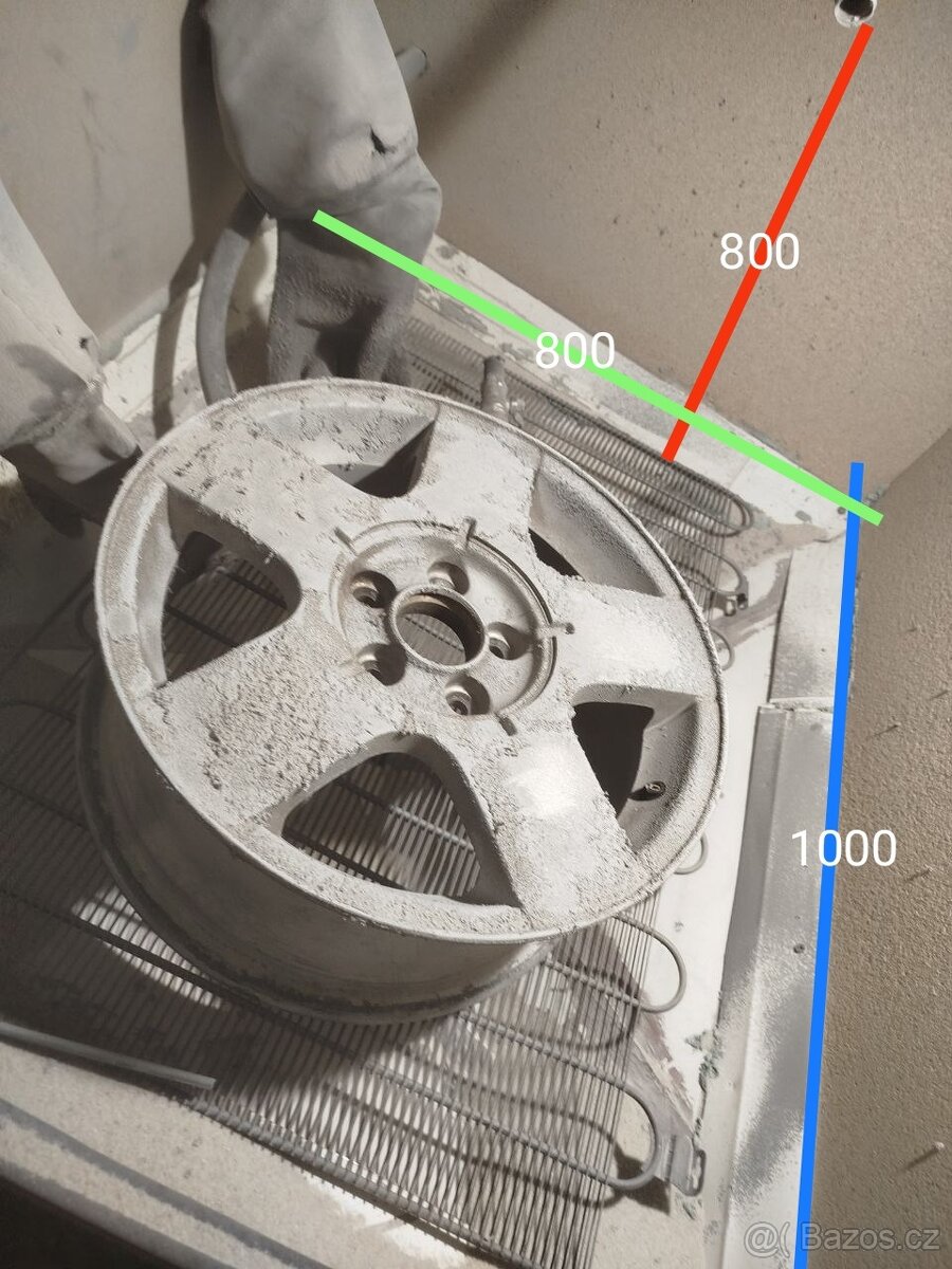 Pískování a KOMAXIT – práškové lakování