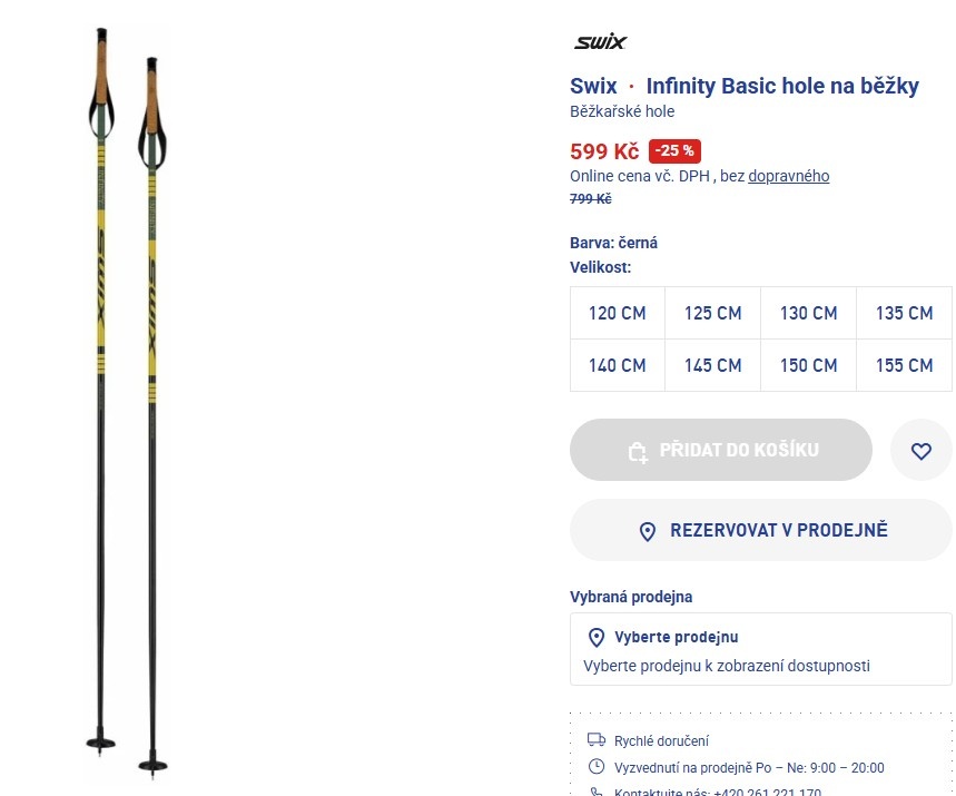 Swix hole na běžky