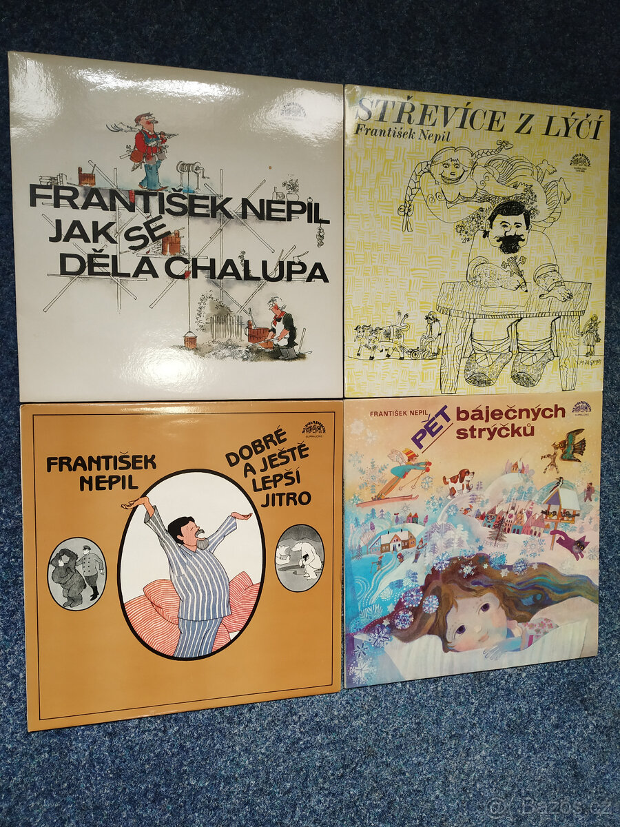 Gramodesky LP Nepil