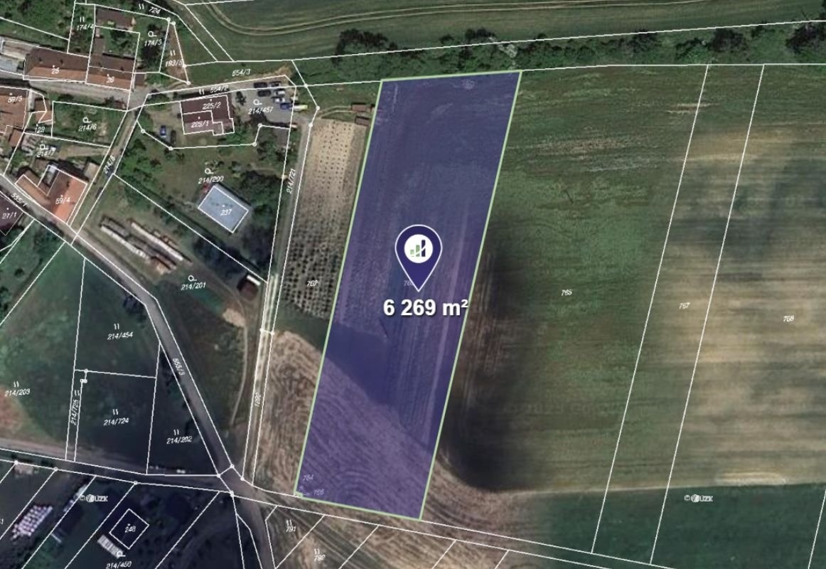 Prodej podílu 1/54 pole 116 m², Prostějovičky